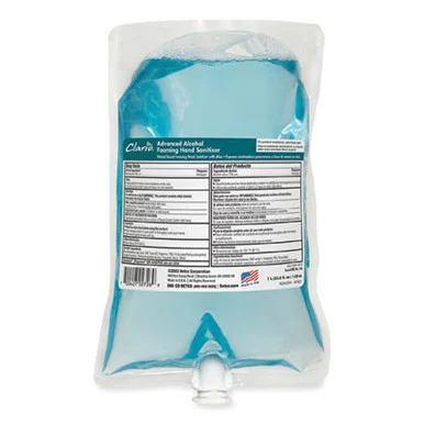 Betco 7952900 Clario Advanced Alcohol Foaming Sanitizer, 1,000 Ml Bag, Citrus, 6/carton BET7952900