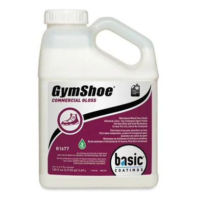 Betco B16774312 Gymshoe Gloss Sport Finish, Mild Scent, 1 Gal Bottle, 4/carton BETB16774312