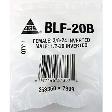 AGS BLF20B Inverted Adapter Fitting