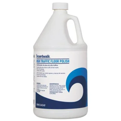 Boardwalk 4404FEA High Traffic Floor Polish, 1 Gal Bottle BWK4404F