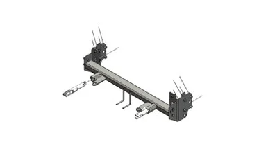BLUE OX Tow Bar Base Plate BX1154