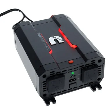 Cummins 400 Watt Car Power Inverter Dc 12v To 110v Ac Converter Full Kit Cmn400