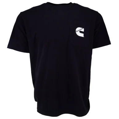 Cummins CMN4749 Mens Ss Pocket T Shirt Black 2x - Cummins Apparel