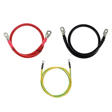 Cummins Installation Cable Kit For 4000w And 5000w Inverters 6ft Extension Cables W Ring Terminals Cmnikt4