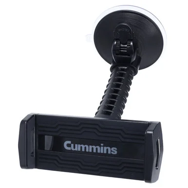 Cummins Windshield Tablet Mount Cmnwstblt - Suction Cup Holder For Car Window Universal Compatibility Tablet Dock - Black