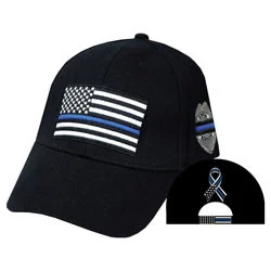 Eagle Emblems CP1701 Ee Cap-police Thin Blue Line