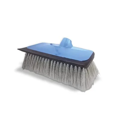 Dicor CP-SB10SQE Soft Bristle Exterior Wash Brush with Squeegee for Exterior RV Roof Cleaning and Maintenance