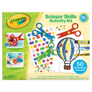 Crayola Young Kids Scissor Skills Activity Kit (cyo-811519)