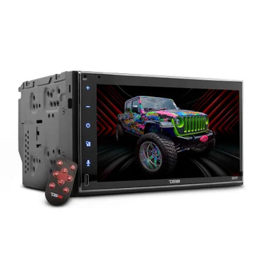 DS18 Audio DDX7CP 7 Touchscreen Mechless D-din Blu