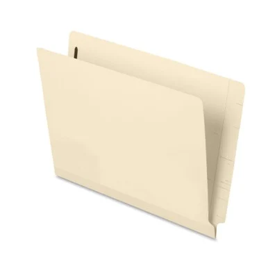 Pendaflex Laminated Spine Manila End Tab Fastener Folder - Letter - 8.50" X 11" - 1 Fastener - 2" Folder Fastener Capacity - Poly - Manila - 50 / Box (ESS13140)