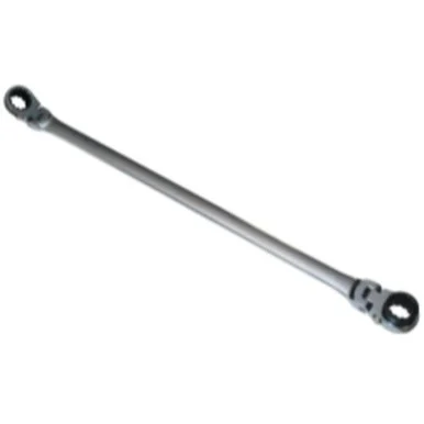 Mountain ex-pffgbxz17192 11/16" X 3/4" Double Box Flexible Reversible Ratcheting Wrench