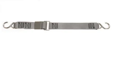 IMMI F12071 Stainless Steel Kwik-Lok Gunwale Tie-Down Straps 2 Pack