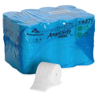 Georgia-pacific Angel Soft Ps White Compact Coreless 2-ply Premium Bathroom Tissue (gpc-19371)