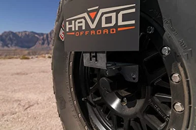 Havoc Offroad HFB05001 License Plate Relocation Bracket - omix