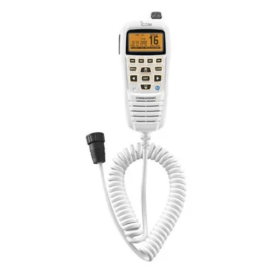 Icom HM195SW CommandMic IV Wired Marine Microphone Super White