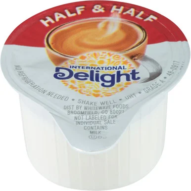 International Delight Half & Half Creamer Singles (itd-102042)