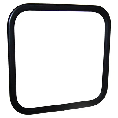 Crown Automotive Jeep Replacement Black Sideview Mirror Head for 55-86 Jeep CJs, L or R. J5462736