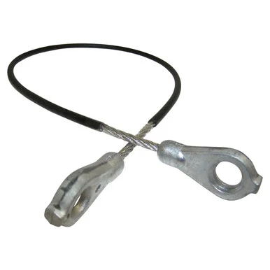 Crown Automotive Jeep Replacement Tailgate Cable for 1976-1986 CJ-7, CJ-8, 19.5" Long J5752617