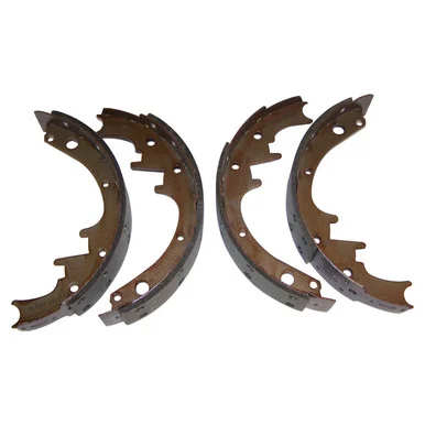 Crown Automotive Jeep Replacement Brake Shoe & Lining Set for 1978-89 Jeep CJs, XJ, MJ, YJ w/ 10" x 1-3/4" Drums J8133818