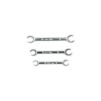 K Tool International KTI-44500 3 Piece Metric Flare Nut Wrench Set