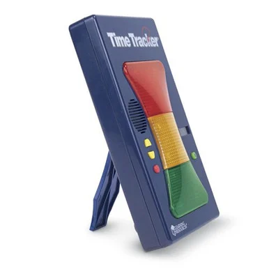 Learning Resources LER6968 Magnetic Time Tracker, Lit Panels, 7 X 1 1/2 X 5, Blue/red/yellow/green