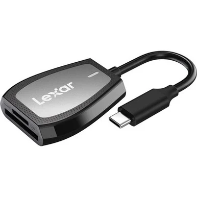 Lexar LRW470U-RNHNU Professional Usb Type-c Dual-slot Card Reader