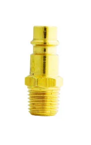 Milton Industries MIL-S760 "v" Style Hi-flo 1/4" Male Npt Plug, 2/cd