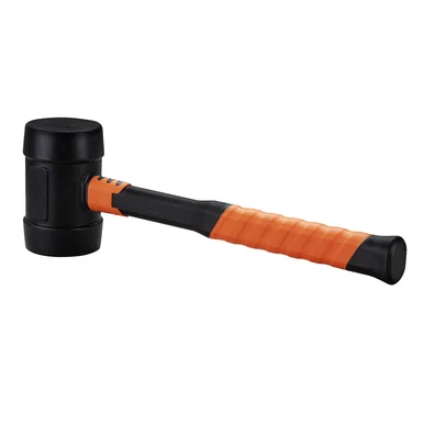 K Tool International MLTR/16B/FG 16oz Rubber Mallet MLTR/16B/FG