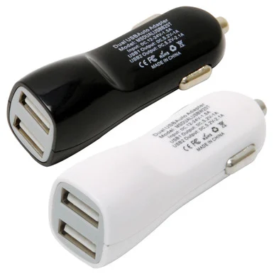 Mobilespec Bulk MSDLUSBBW Mobilespec Dc Usb Dual Blk/wh