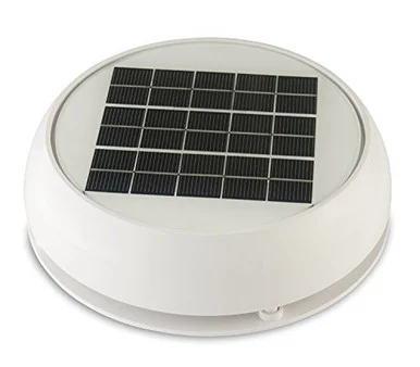 Marinco N20804W 4' Day/night Solar Vent - White