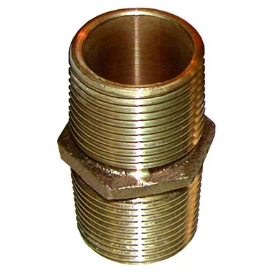 Groco PN-2500 Bronze Pipe Nipple - 2-1/2" Npt
