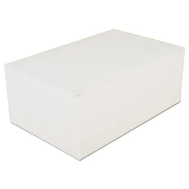 Southern Champion Tray SCH2717 Carryout Tuck Top Boxes, White, 7 X 4 1/2 X 2 3/4, Paperboard, 500/carton