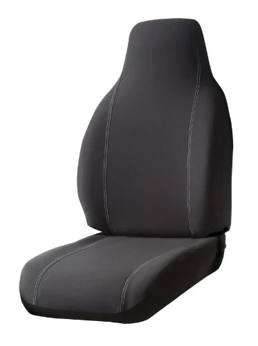 FIA SP8835 BLACK Front Bucket Seat Cover for Chevy Silverado - Black SP8835 BLACK