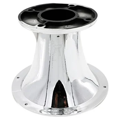 Deejay LED TBH2INHORNBKSILV 2 Bolt On Horn Black Silver