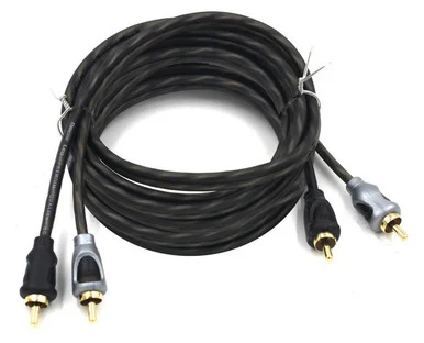 Deejay LED TBHRCA20 20ft Rca To Rca Cooper Cable