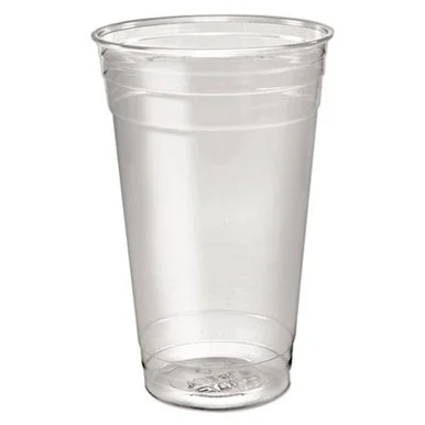 Dart TD24 Ultra Clear Pete Cold Cups, 24 Oz, Clear, 50/sleeve, 12 Sleeves/carton