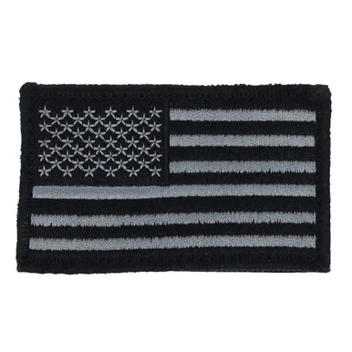 Scipio TPRAMFLGPCHBK Tpr American Flag Patch Black