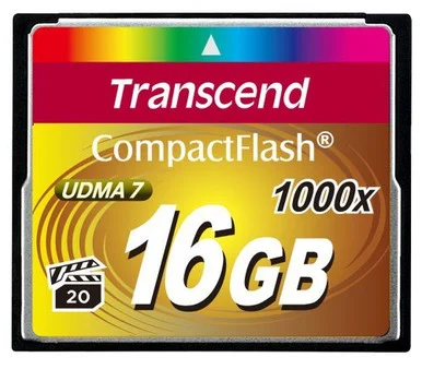 Transcend Ultimate 16 GB CompactFlash (TS16GCF1000)