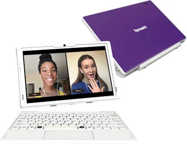 Tanoshi TTBKB10-A1V Scholar Kids Laptop Computer For Ages 6-12 W/ 10.1" Hd Touchscreen Purple