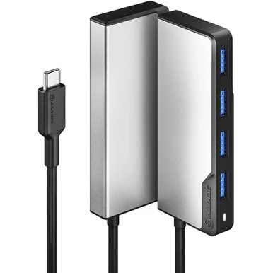 Alogic USB-C Fusion SWIFT 4-in-1 Hub - Space Grey UCFUUASGR