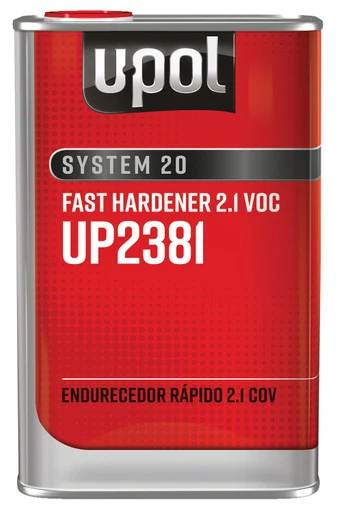 Upol Products UPL-UP2381 2.1 Voc Hardeners: 2.1 Voc Fast Hardener, Clear, 2lbs