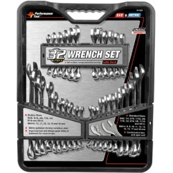 Wilmar W1099 32pc Sae & Met Wrench Set