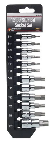 Wilmar W38802 Star Bit Socket Set