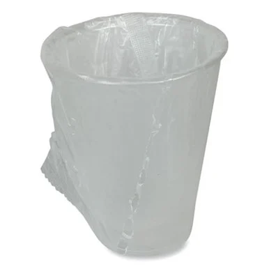 Boardwalk WRAPCUP Translucent Plastic Cold Cups, Individually Wrapped, 9 Oz, Polypropylene, 1,000/carton