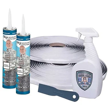 Dicor Corporation Standard Seal-Tite Reseal Kit 6 to 8 Windows WRK1- White
