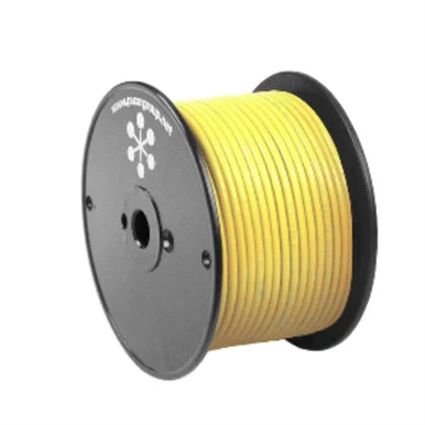 Pacer Group WUL8YL-100 Pacer Yellow 8 Awg Primary Wire - 100'
