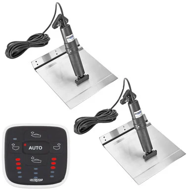 Lecrotab XKASAL9X9A Lectrotab Xka Aluminum Alloy Trim Tab Kit W/alc-1 Control - 9 X 9
