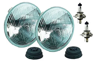 HELLA 002395801 7-Inch Round Halogen Headlamp Conversion Kit