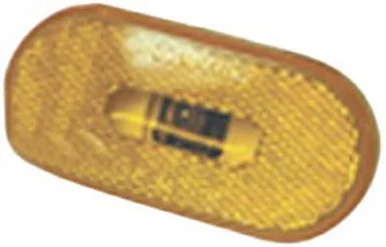 Command Electronics 00353P Amber Oval Clearance Light