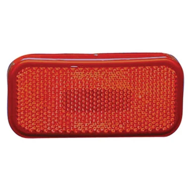 Command Electronics 00358B Red Rectangular Clearance Light